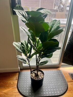 NEW Home Artificial Faux Fig Tree